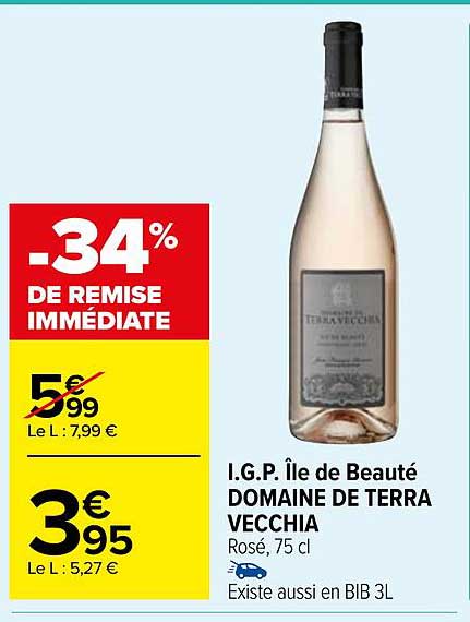 i.g.p. île de beauté domaine de terre vecchia