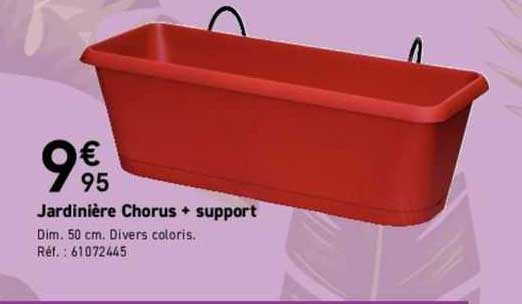 jardinière chorus + support