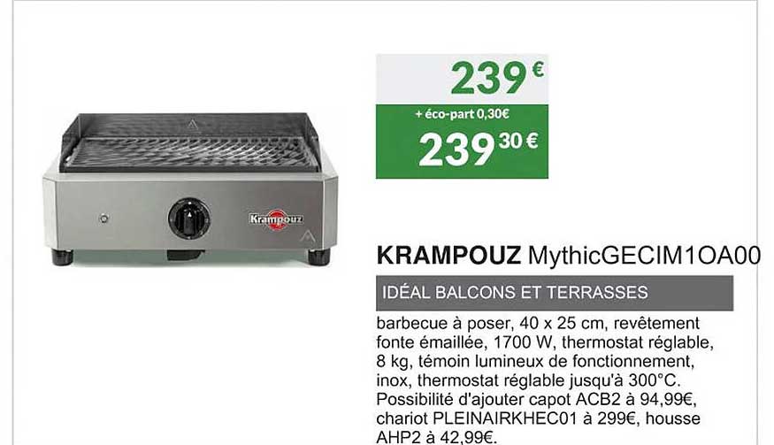 krampouz mythic gecim10aoo idéal balcons et terrasses