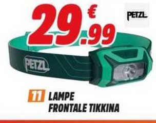 lampe frontale tikkina petzl