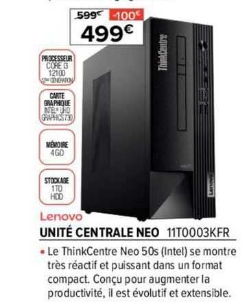 lenovo unité centrale neo 11t0003kfr