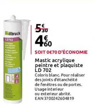 mastic acrylique peintre et plaquiste ld 702
