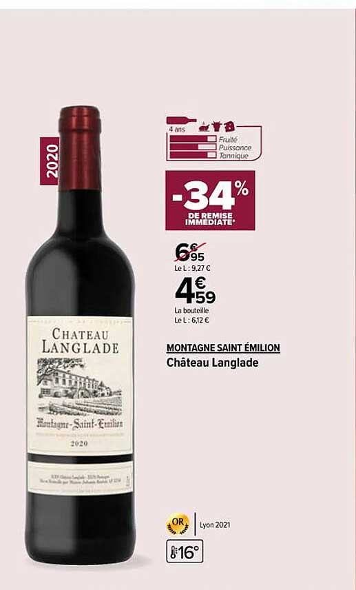 montagne saint émilion château langlade