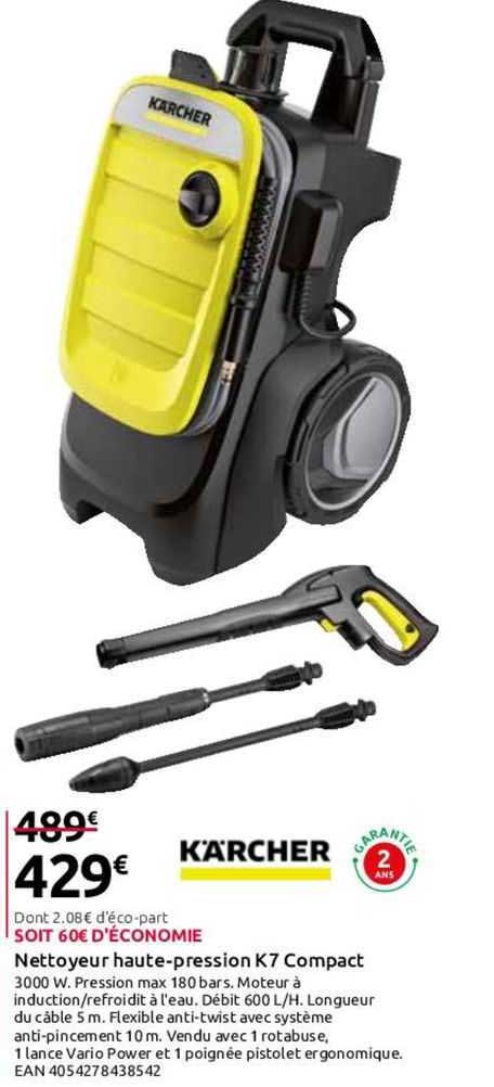 nettoyeur haute-pression k7 compact kärcher