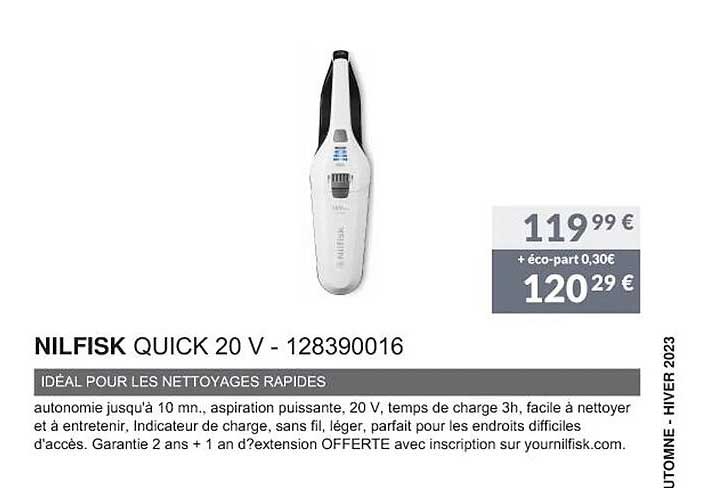 Nilfish Quick 20 V - 128390016