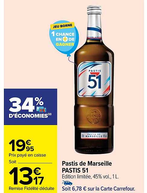 Pastis De Marseille Pastis 51