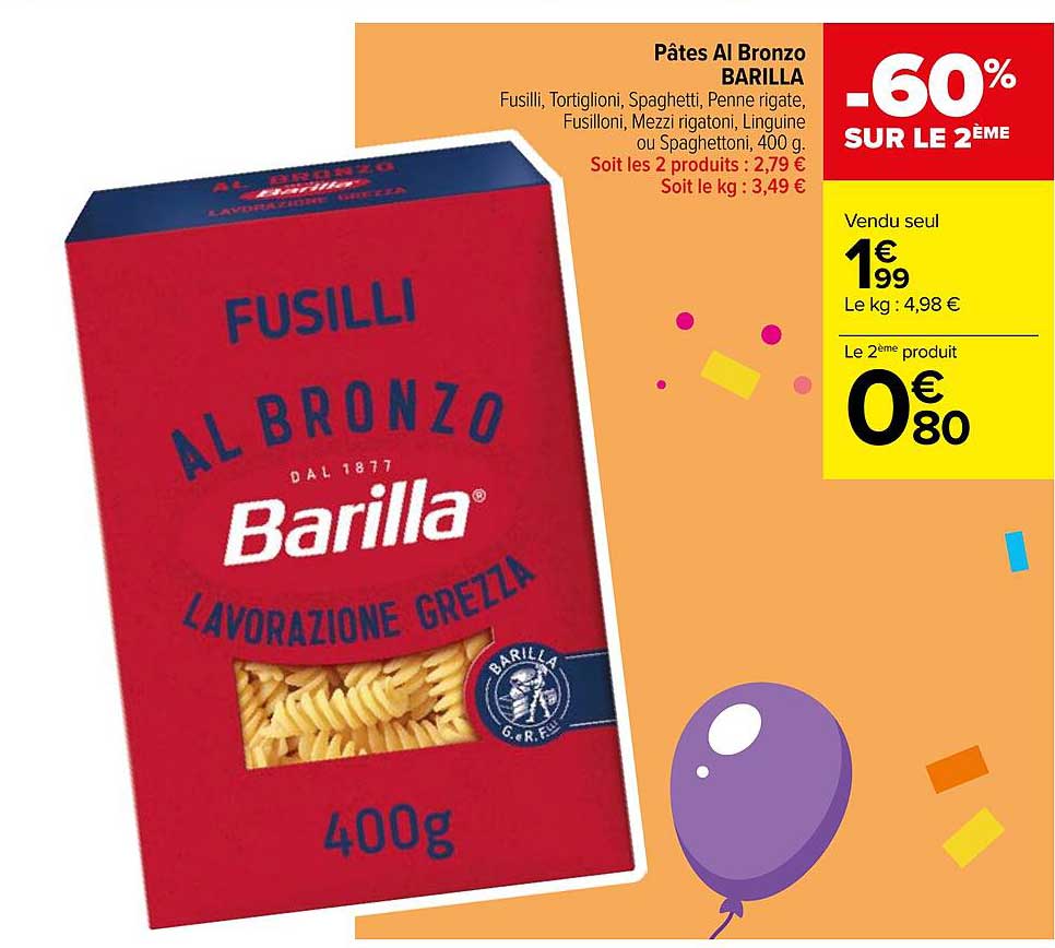Pâtes Al Bronzo Barilla