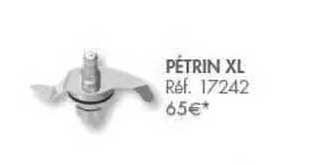 Pétrin XL