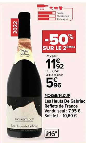 pic-saint-loup les hauts de gabriac reflets de france