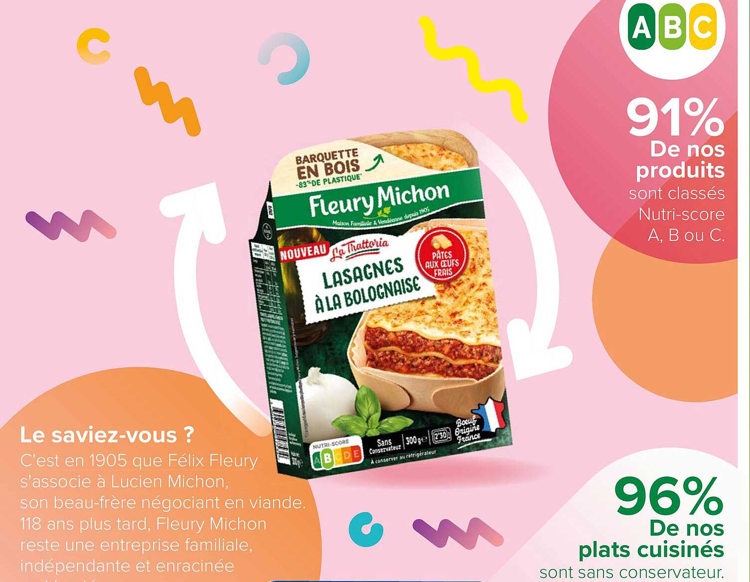 plats cuisinés fleury michon