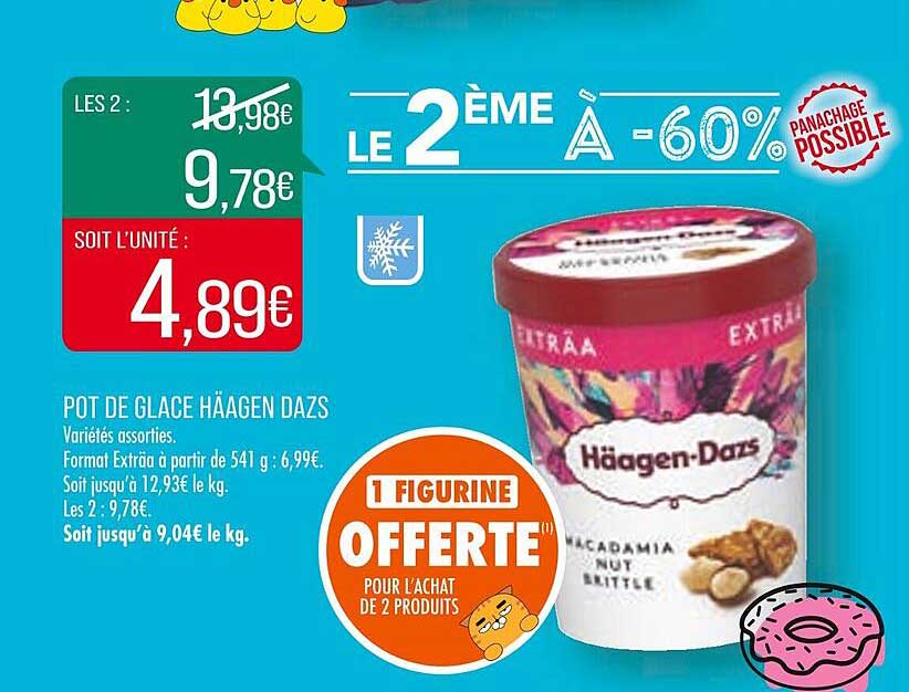 pot de glace häagen dazs