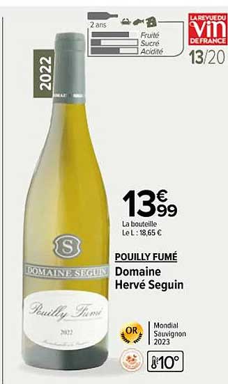 pouilly fumé domaine hervé seguin