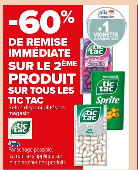produit tic tac