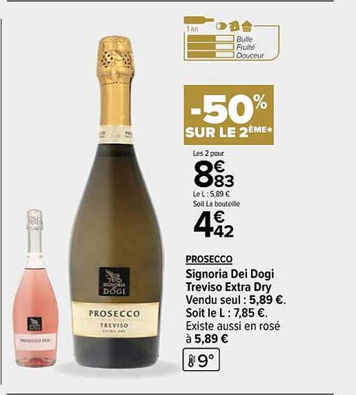 prosecco signoria dei dogi treviso extra dry