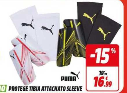protège tibia attacnato sleeve puma