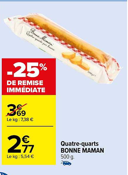 quatre-quarts bonne maman