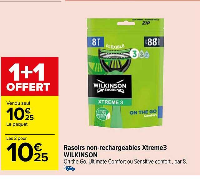 Rasoirs Non-rechargeables Xtreme3 Wilkinson