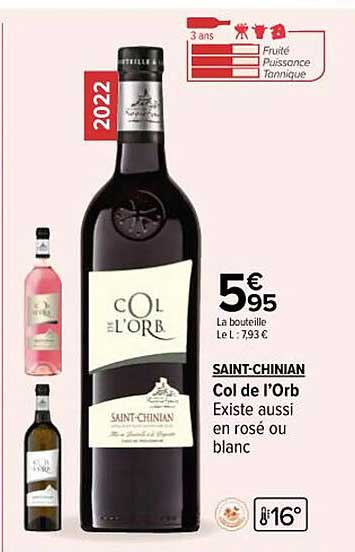 saint-chinian col de l'orb