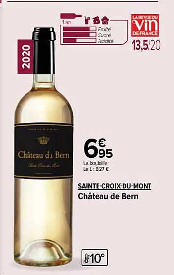 sainte-croix-du-mont château de bern