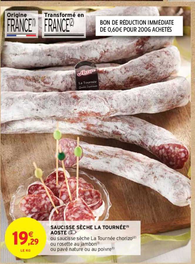 saucisse sèche la tournée aoste