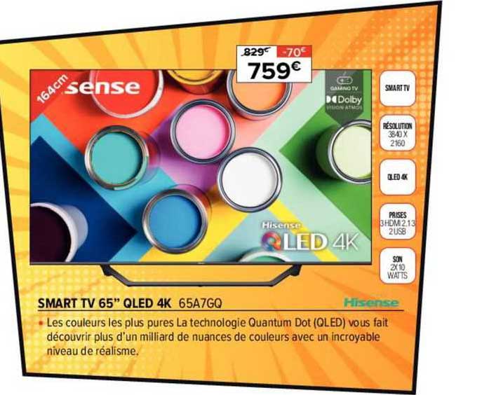 Smart Tv 65" Qled 4k 65a7gq