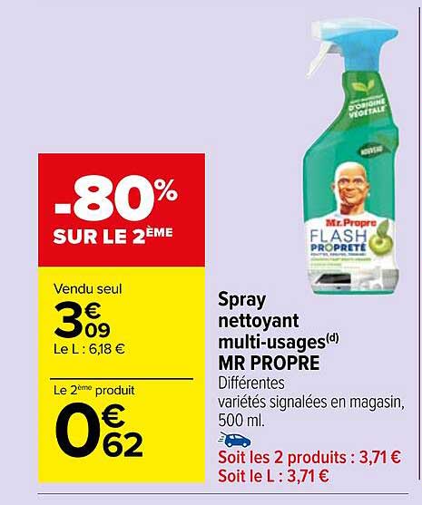 spray nettoyant multi-usages mr propre
