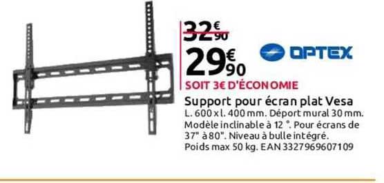 Support Pour écran Plat Vesa Optex