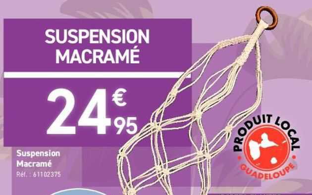 Suspension Macramé
