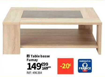 Table Basse  Fumay
