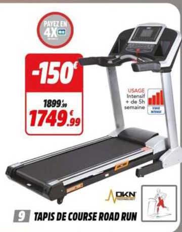 tapis de course road run okn