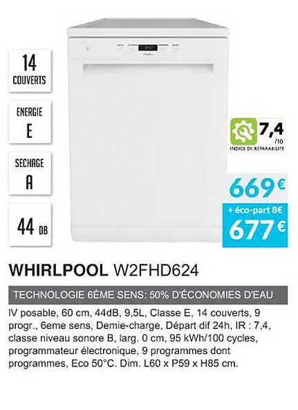 technologie 6ème sens whirlpool