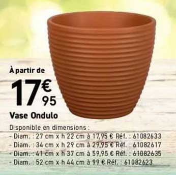 vase ondulo