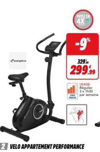 velo appartement performance