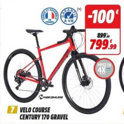 vélo course century 170 gravel