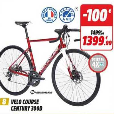 vélo course century 300d