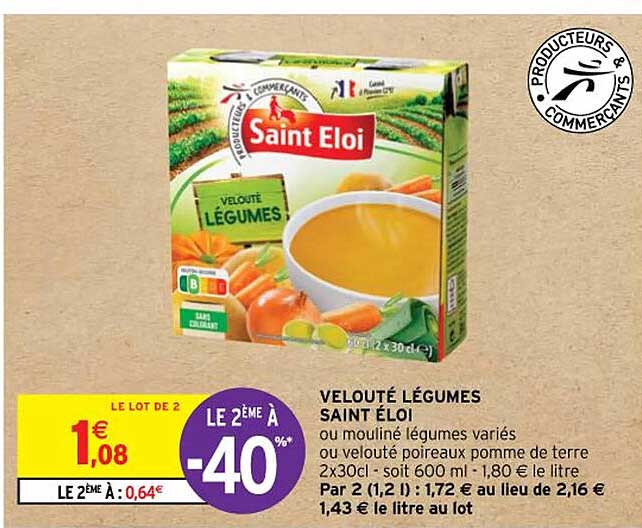 velouté légumes saint éloi