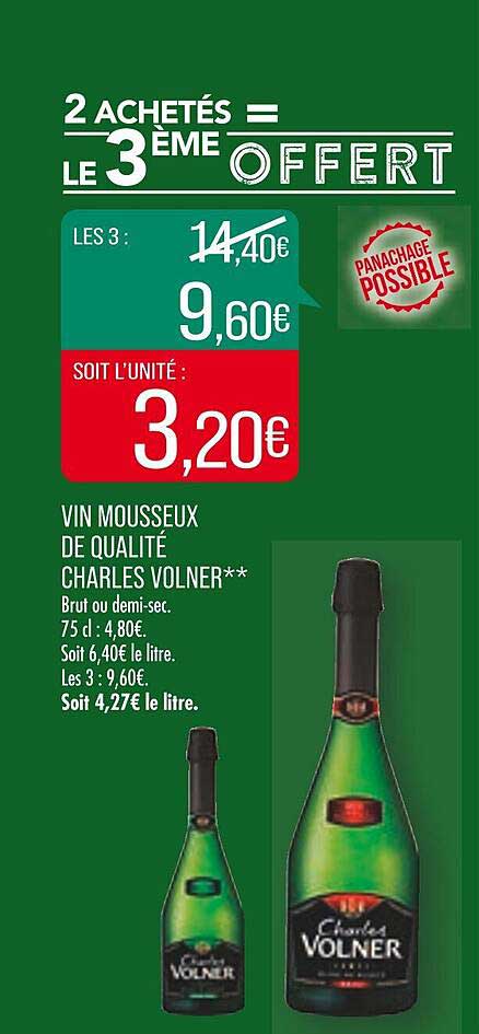 vin mousseux de qualité charles volner