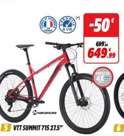 vtt summit 715 27.5"