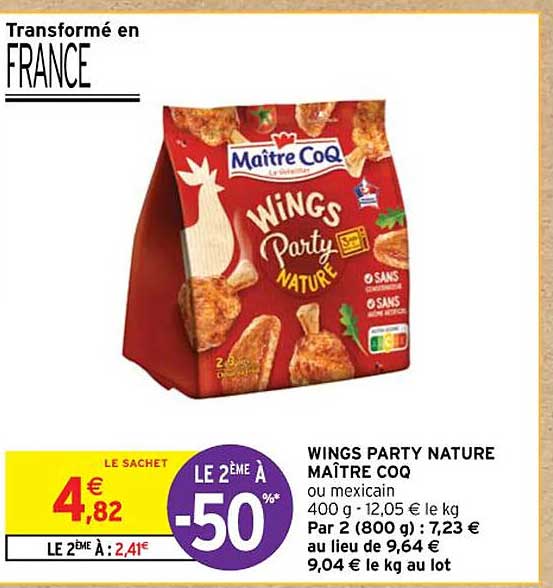 wings party nature maître coq