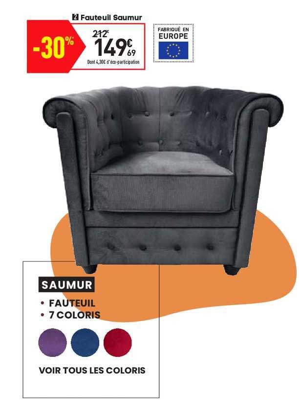 Fauteuil Saumur