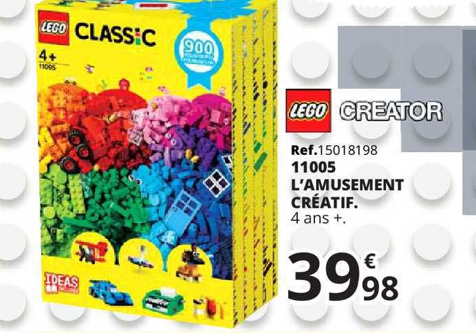 11005 l'amusement créatif lego creator
