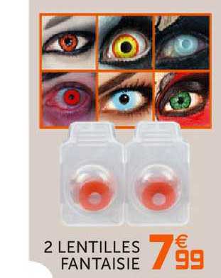2 Lentilles Fantaisie
