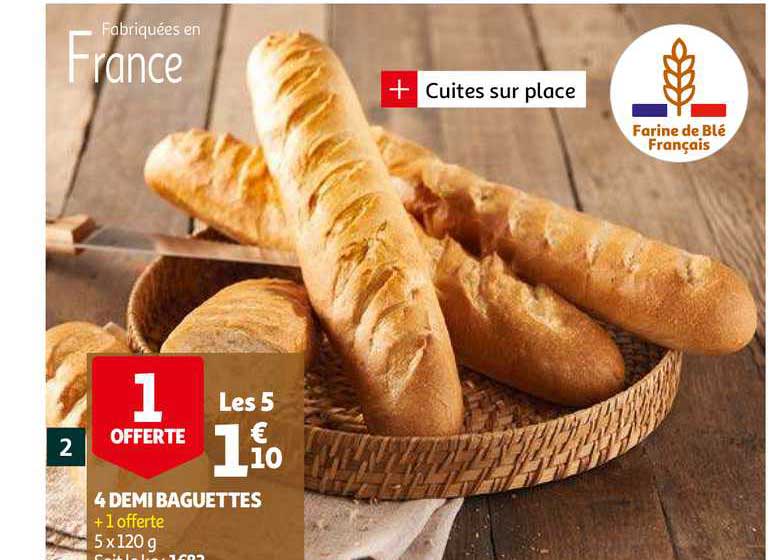 4 Demi Baguettes