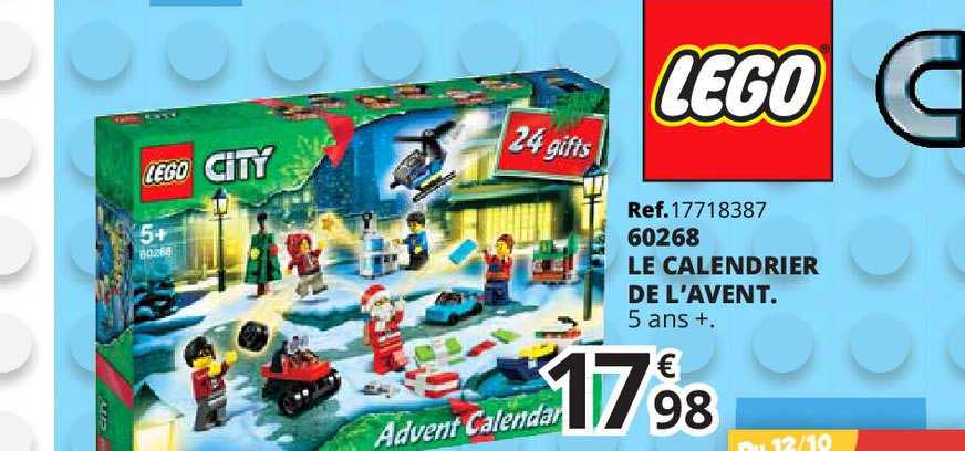 60268 le calendrier de l'avent lego