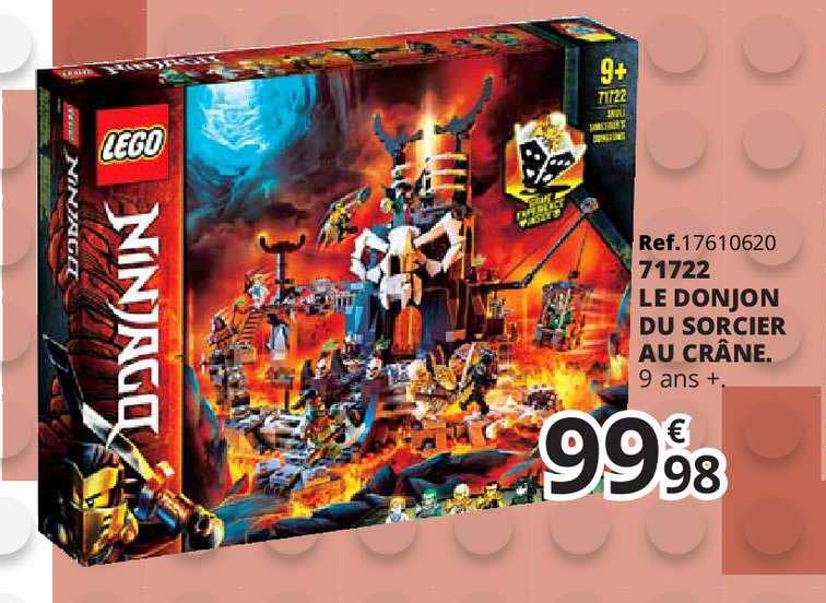 71722 le donjon du sorcier au crâne lego