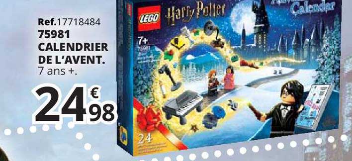 75981 calendrier de l'avent lego harry potter