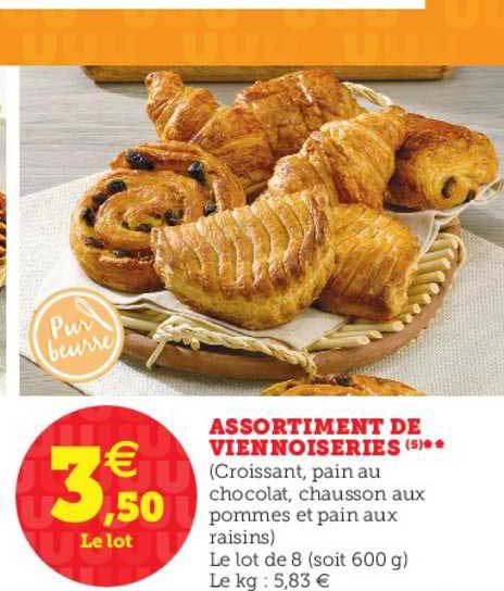 Assortiment De Viennoiseries