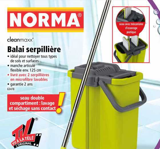 balai serpillière cleanmaxx