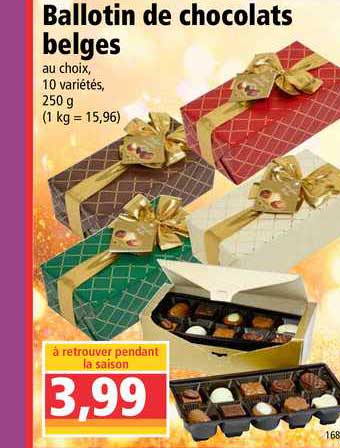 Ballotin De Chocolats Belges