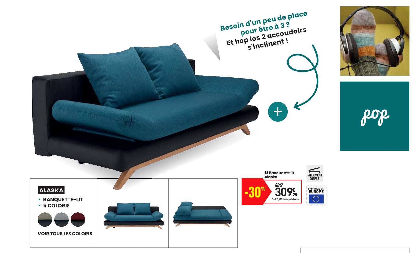 banquette-lit alaska